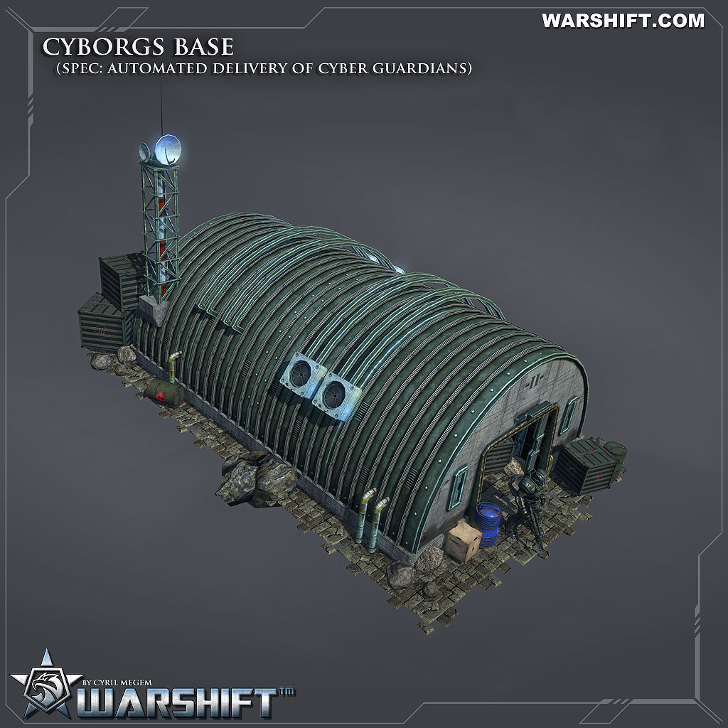 WARSHIFT Cyborgs Base – Automatic delivery of Cyber Guards