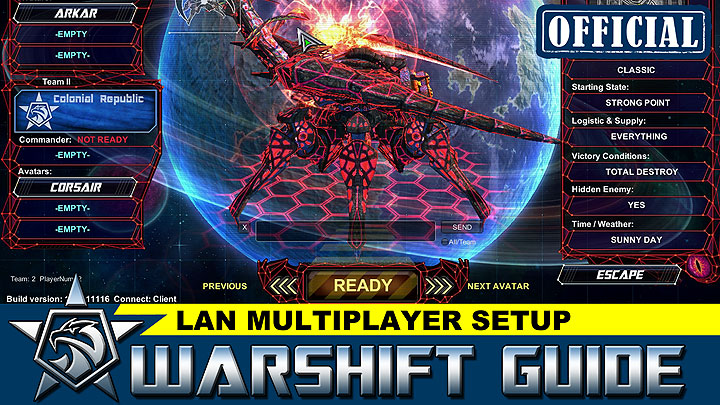 WARSHIFT Official tutorial: LAN Multiplayer Setup (USING HAMACHI)