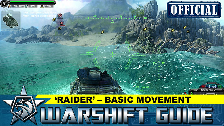 WARSHIFT Official tutorial Raider – Basic movement video guide