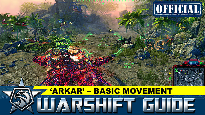 WARSHIFT Official tutorial Arkar – Basic movement video guide